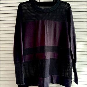 Alo Yoga long sleeve mesh shirt
